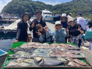 海上釣り堀に行ってきました(*’ω’*)