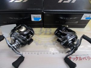【TB常陸いしおか店】新品リール&中古バスルアー入荷！