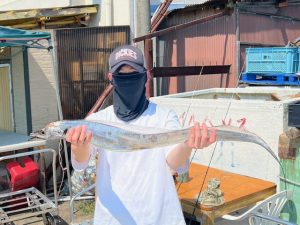 天秤タチウオ釣行！