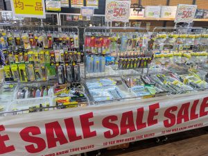 バスルアーお値引き品大漁放出！！