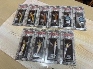 O.S.P新製品ルアー入荷＆中古トラウトルアー放出しました！！！
