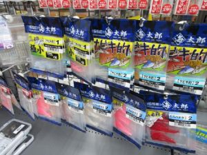 【入荷情報】メタルエフェクトサゴシチューン＆海太郎ワーム各種！