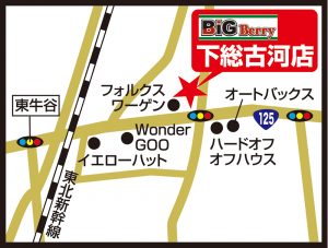 【BiG Berry 下総古河店】新規オープンのお知らせ
