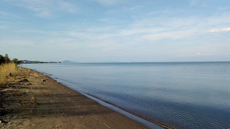 海沿いの砂浜の写真