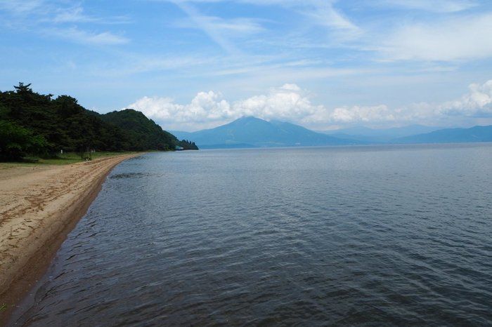 会津若松の海の写真