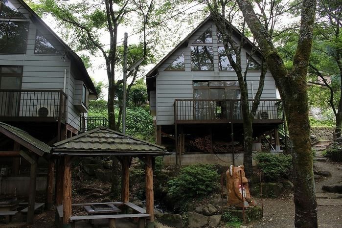清川リバーランドのコテージ