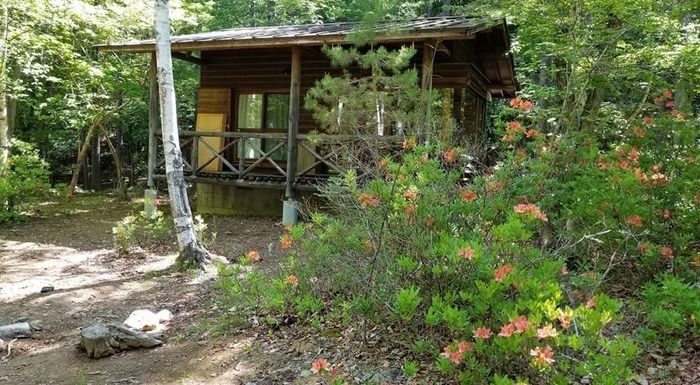廻り目平キャンプ場のキャビン