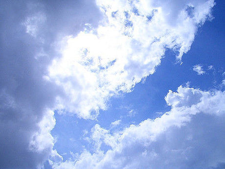 晴れた空の写真