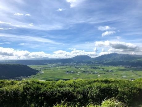 熊本・阿蘇山の景色