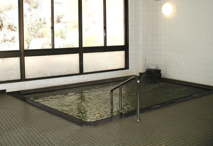 室内温泉の写真