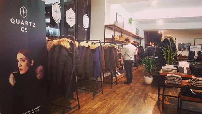 クォーツの店内の様子