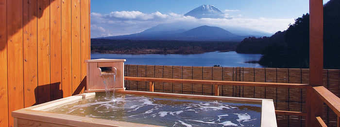 山田屋ホテルの露天風呂の写真