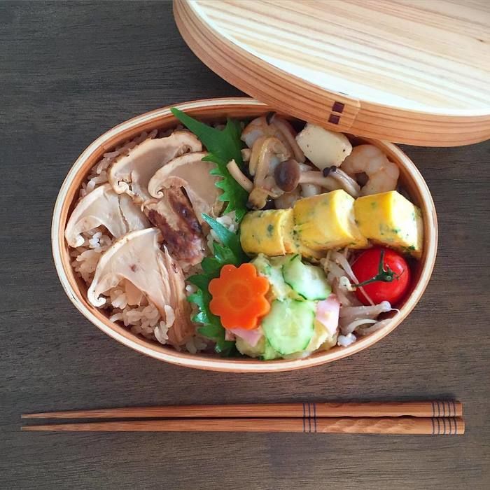 松茸弁当