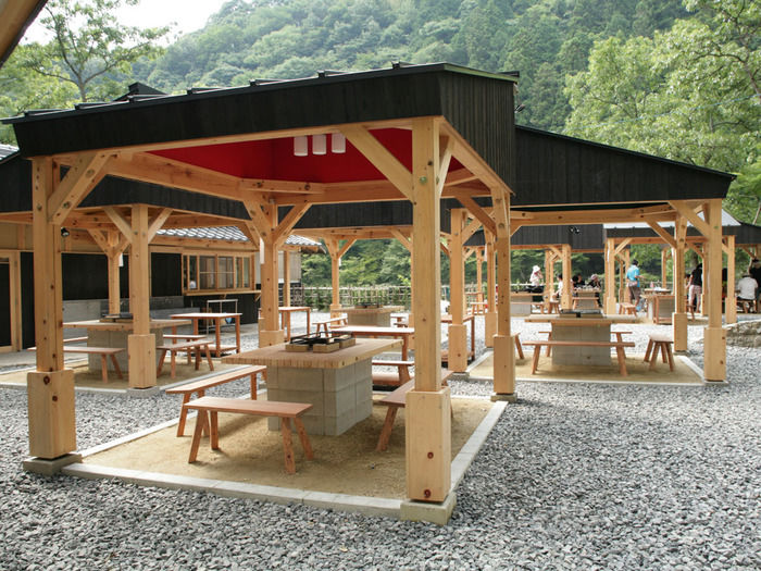 足助村 キャンプ施設
