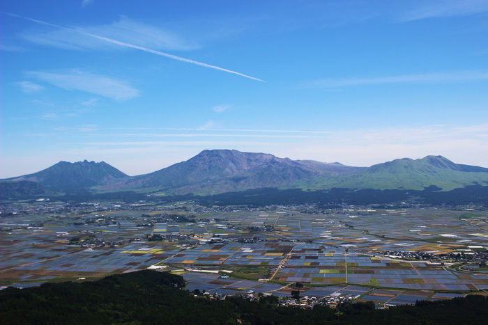 大観峰の景色