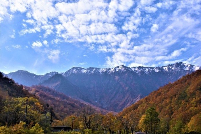 銀山平キャンプ場の景色