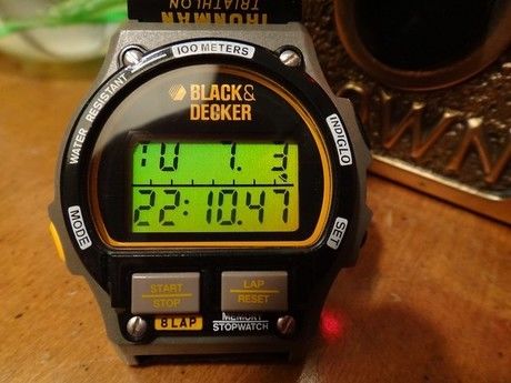 timexの時計の様子