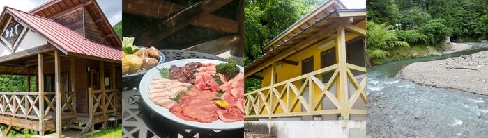 宮の向いキャンプ場・北今西キャンプ場の様子