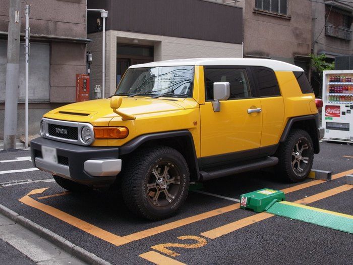 トヨタのランドクルーザー