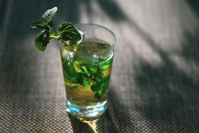 ミントの飲み物