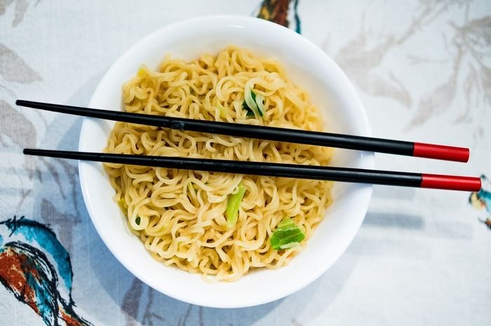 汁なしのラーメン