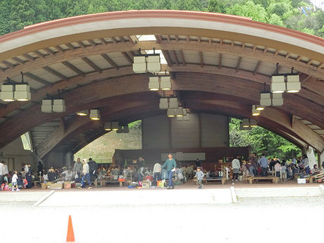 グリーンエコーのバーベキュー場