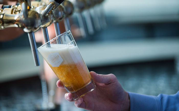 タイニーガーデンフェスティバル2019のフード「ビール」