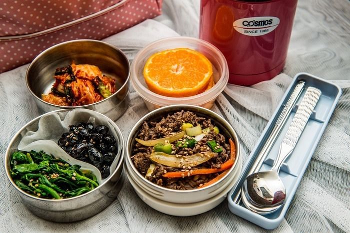 韓国料理の弁当