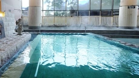 富嶽温泉 花の湯の大浴場の様子