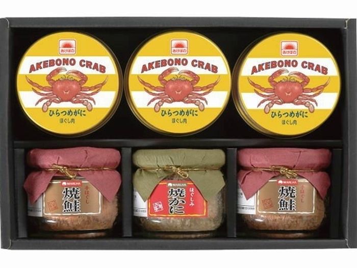 かに缶が入ったギフトBOX