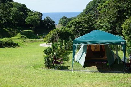 休暇村竹野海岸の手ぶらサイト