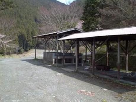 若杉楽園キャンプ場の様子