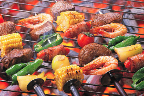 ペンションSIOSAIのBBQ
