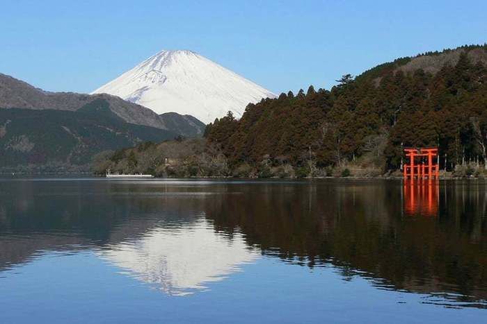 箱根からみた富士山