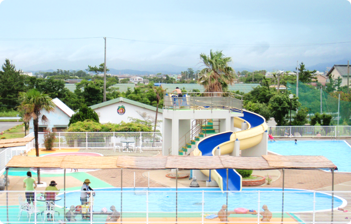 大淀西海岸ムーンビーチキャンプ場のプールの写真