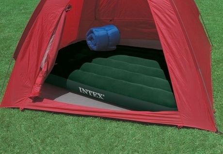 INTEX フットポンプ内蔵エアーベッド
