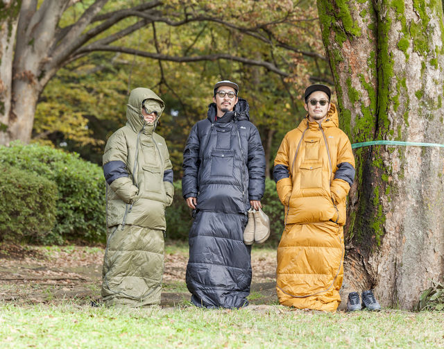 grn outdoorから新作登場！今までなかった眠りと遊びをつなぐ寝袋