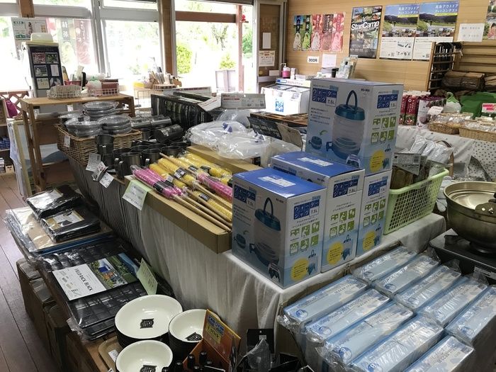 マキノ高原キャンプ場の売店