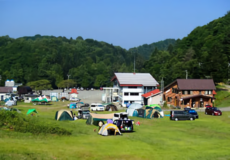 飛騨高山キャンプ場の様子