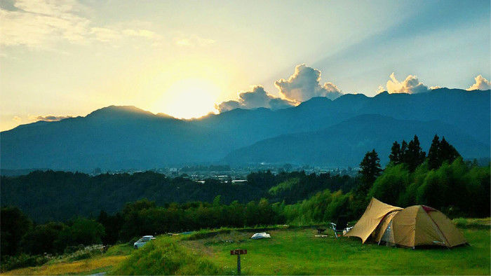 いなかの風の風景