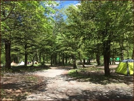 平湯キャンプ場