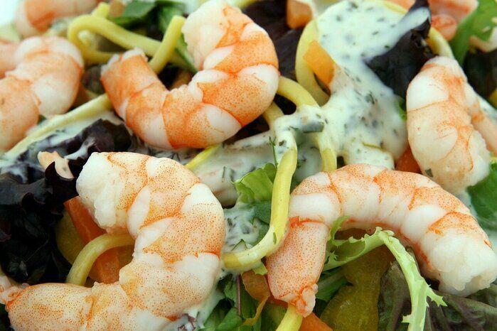 エビの料理
