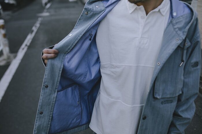 ザ・ノース・フェイス パープルレーベルのGORE-TEX INFINIUM Field Denim Jacket