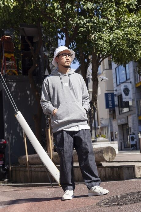 ヘリーハンセンの男性スタッフ