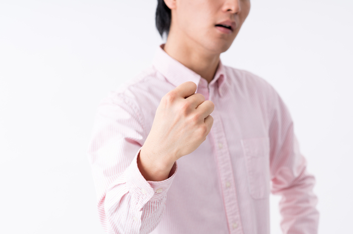 キレる男性