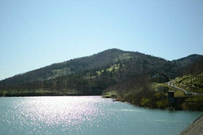 野反湖の風景