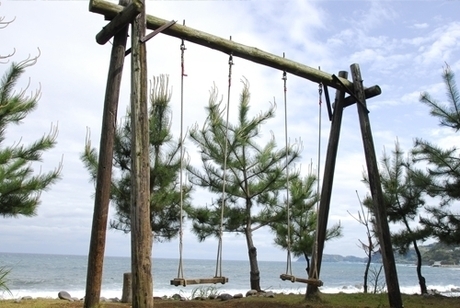 なみのこ村から臨む相模湾