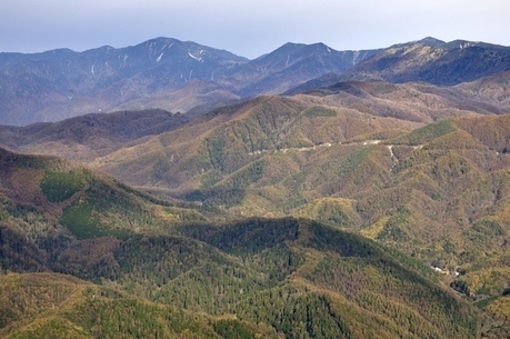 冠山からの風景