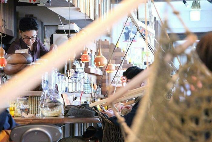 Swing Chair & Hemp Cafe 麻よしやす