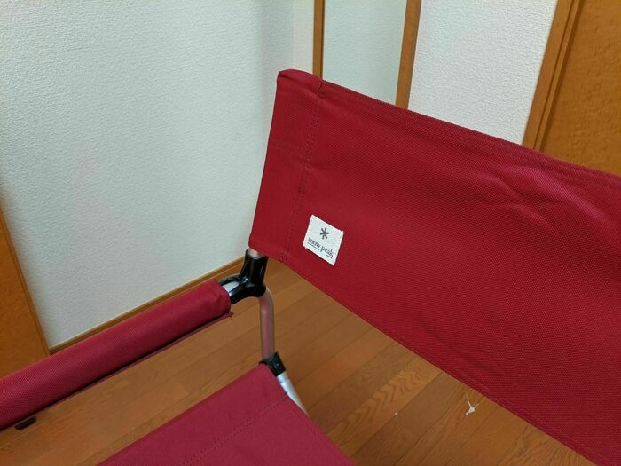 スノーピークのチェア
